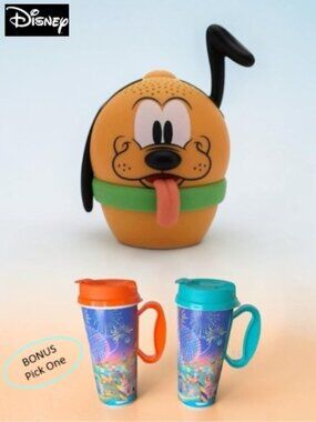 DISNEY Pluto Bitty Boomers Bluetooth Speaker – NWT – Gift‑Ready Disney Bundle